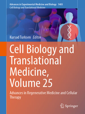 cover image of Cell Biology and Translational Medicine, Volume 25
